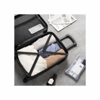 Troler cabina avion, cu carcasa rigida, TSA, 52cm x 35cm x 20cm, negru, Vivo, SC20-BLACK